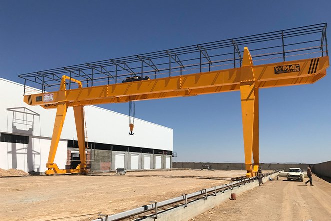 Double girder gantry crane