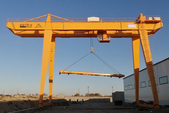 Double girder gantry crane