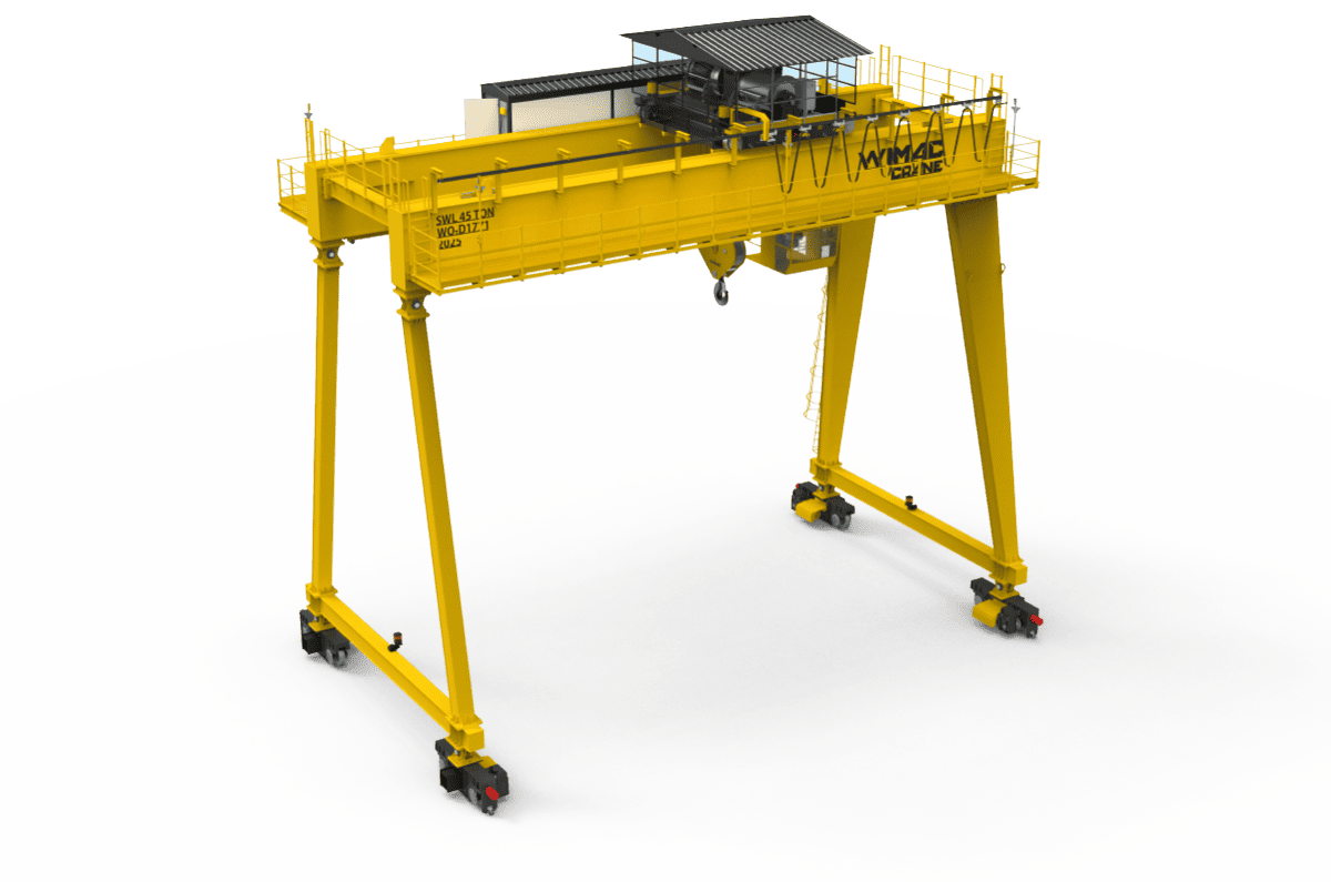 Double girder gantry crane