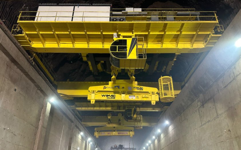 Heavy Duty Process Crane for Hydroelectrical plant Rugon Dam ..