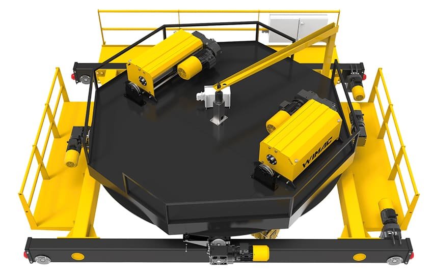 Rotating Wire Rope Hoist