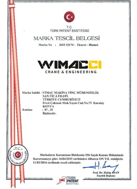 wimac-crane-quality-certificates